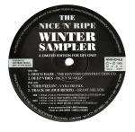 Various - Nice 'n' Ripe Winter Sampler - A Limited Edition For DJ's Only - Nice 'N' Ripe - UK Garage