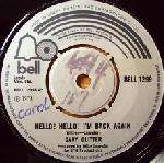 Gary Glitter - Hello! Hello! I'm Back Again - (Generic Sleeve) - Bell Records - Rock