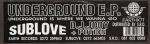 Sub Love - Underground E.P. - Earth Recordings - Hardcore