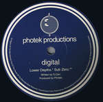 Digital - Lower Depths / Sub Zero - Photek Productions - Drum & Bass