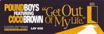 Pound Boys & Coco Brown - Get Out Of My Life - Look At You Records - US House