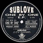 Sub Love - One By One E.P. - Earth Recordings - Hardcore
