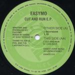 Easymo - Cut And Run E.P. - D-Zone Records - Break Beat