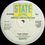 Rokotto - Funk Theory / Get On Down - State Records  - Disco