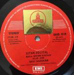 Ravi Shankar - Sitar Recital - Odeon - Classical