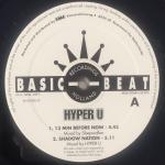 Hyper-U - 13 Min Before Now - Basic Beat Recordings - Euro Techno