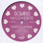 Solaris & The Love Bite - Take Your Time - Spirit Recordings - Trance