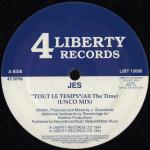 Jes - Tout Le Temps (All The Time) - 4 Liberty Records - House