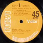 Bonnie Tyler - It's A Heartache - RCA Victor - Pop