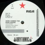 Eurythmics - Here Comes The Rain Again - RCA - Synth Pop