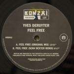 Yves Deruyter - Feel Free - Bonzai UK - Trance