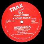 M E Feat Yvone Gage - Winter Days & Summer Nights *original pressing!* - Trax Records - Chicago House