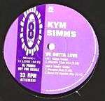 Kym Sims - We Gotta Love - Pulse-8 Records - US House