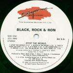 Black Rock&Ron - Stop The World - Supreme Records - Hip Hop