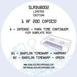 Intense & Babylon Timewarp - Sublogic Dubplate Vol. 2 - Sublogic Recordings - Hardcore