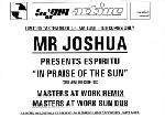 Mr. Joshua & Espiritu - In Praise Of The Sun - Cream Records - US House