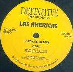 Las Americas - Look, Listen, Love / Do It - Definitive Recordings - Deep House